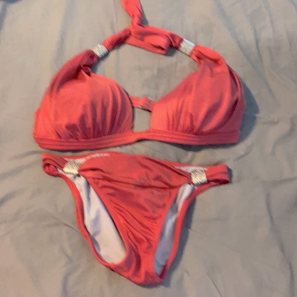 Venus swimsuit D top, 2 bottoms